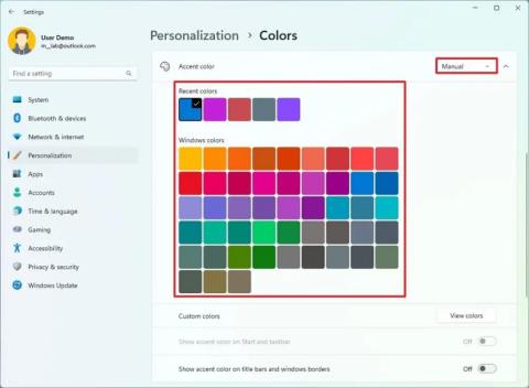 So ändern Sie die Akzentfarbe unter Windows 11