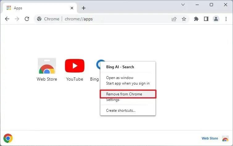 Comment installer Bing avec ChatGPT en tant qu'application sur Windows 11