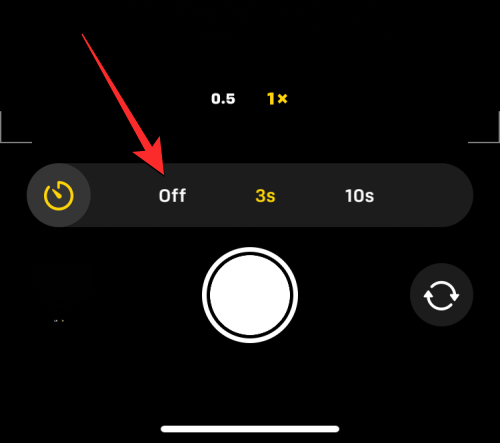 iPhoneのカメラにタイマーを設定する方法