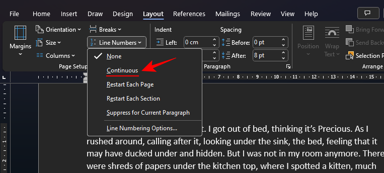 Comment numéroter des lignes, des paragraphes et des phrases dans MS Word [2023]