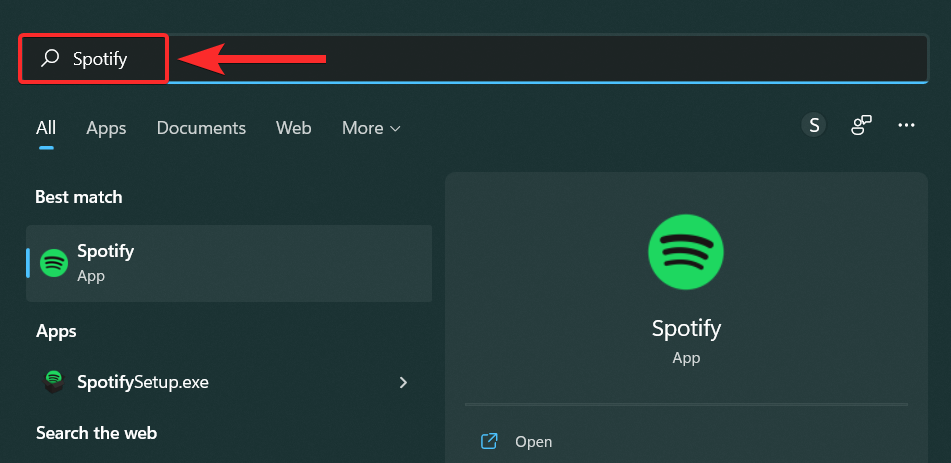 So deinstallieren Sie Spotify unter Windows 11