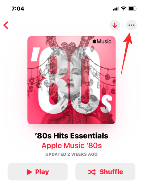 So sortieren Sie Wiedergabelisten in Apple Music unter iOS 16