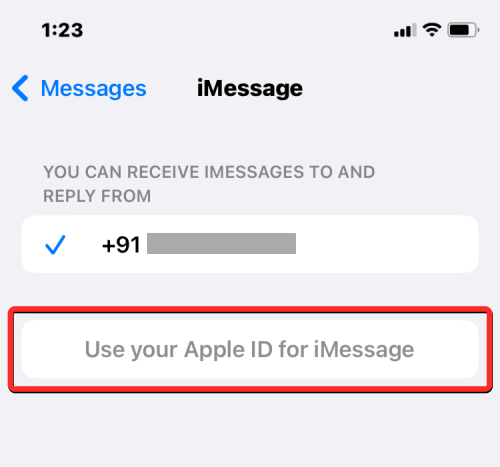 'iMessage에 Apple ID를 사용하세요'라는 메시지가 나타납니까?  해야 할 일