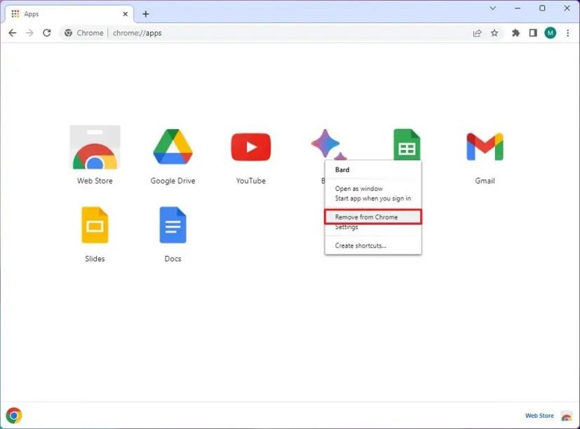 Windows 11 に Google Bard をアプリとしてインストールする方法