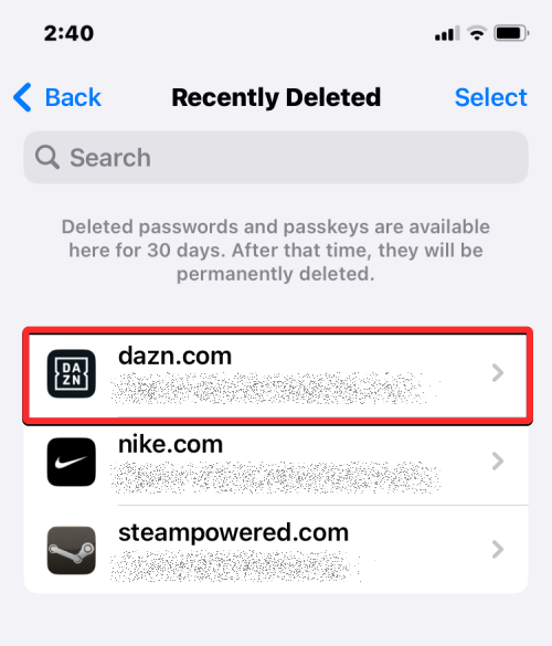วิธีการกู้คืนรหัสผ่านที่ถูกลบบน iPhone บน iOS 17