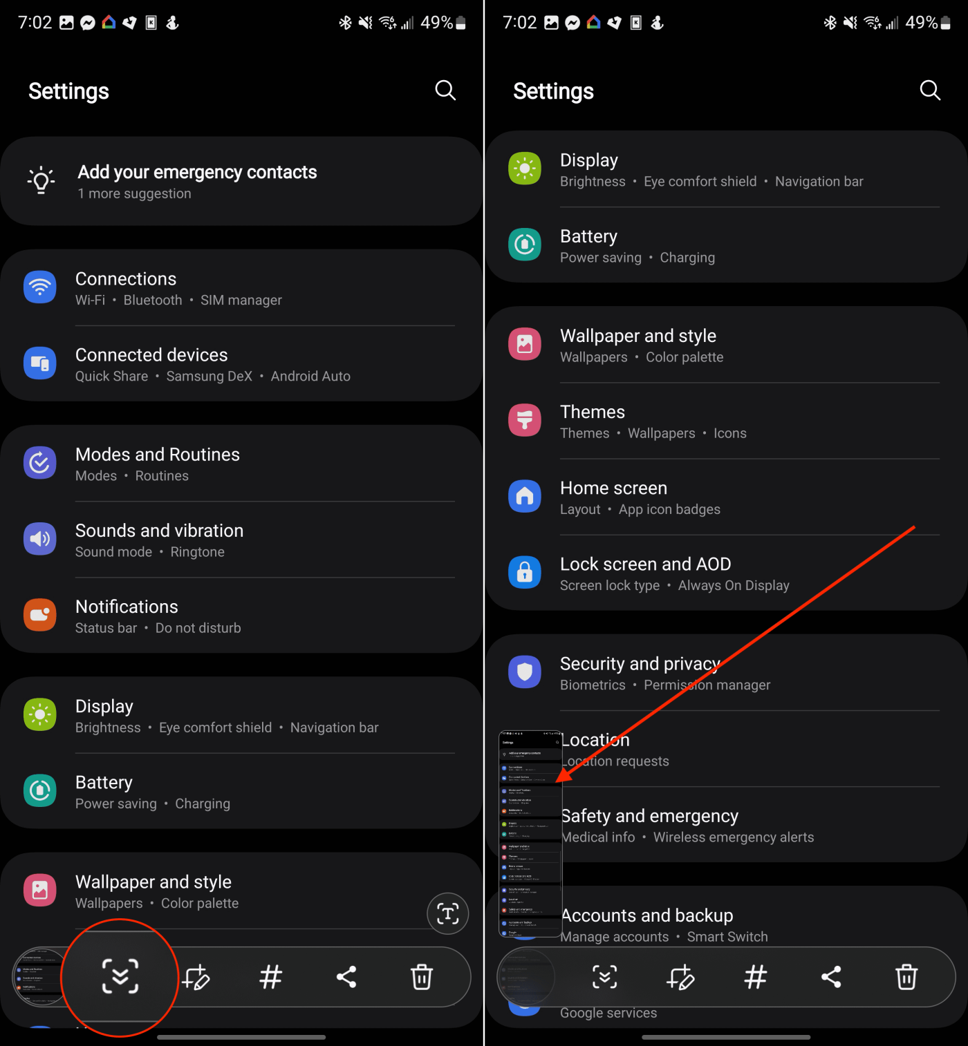 Samsung Galaxy S24: How to Screenshot
