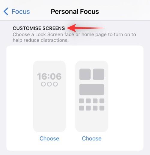 Comment lier votre écran de verrouillage à un mode Focus sur iPhone sous iOS 16