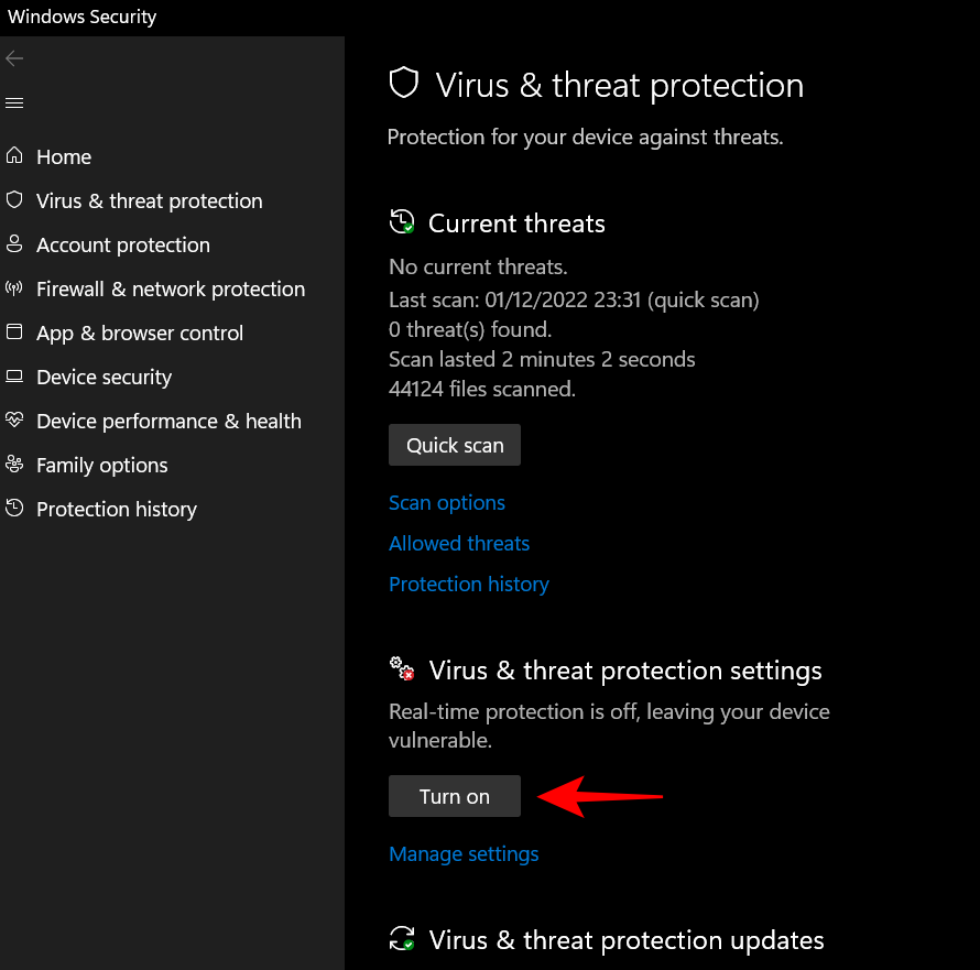 Windows 11 で Windows Defender を有効にする方法