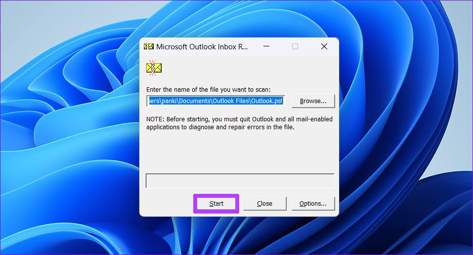 5 correzioni per l'impossibilità di aprire gli allegati in Microsoft Outlook su Windows