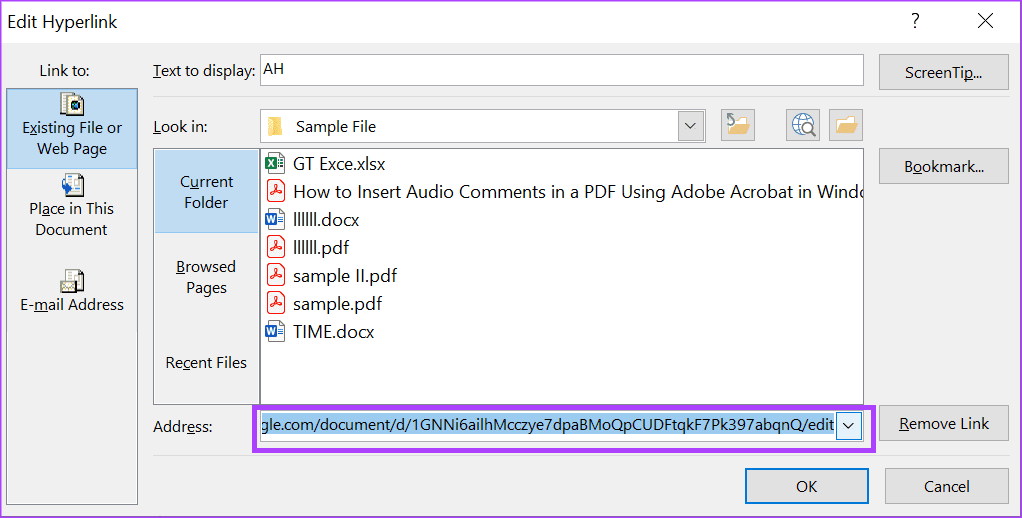 3 mejores formas de extraer una URL de hipervínculos en Microsoft Excel