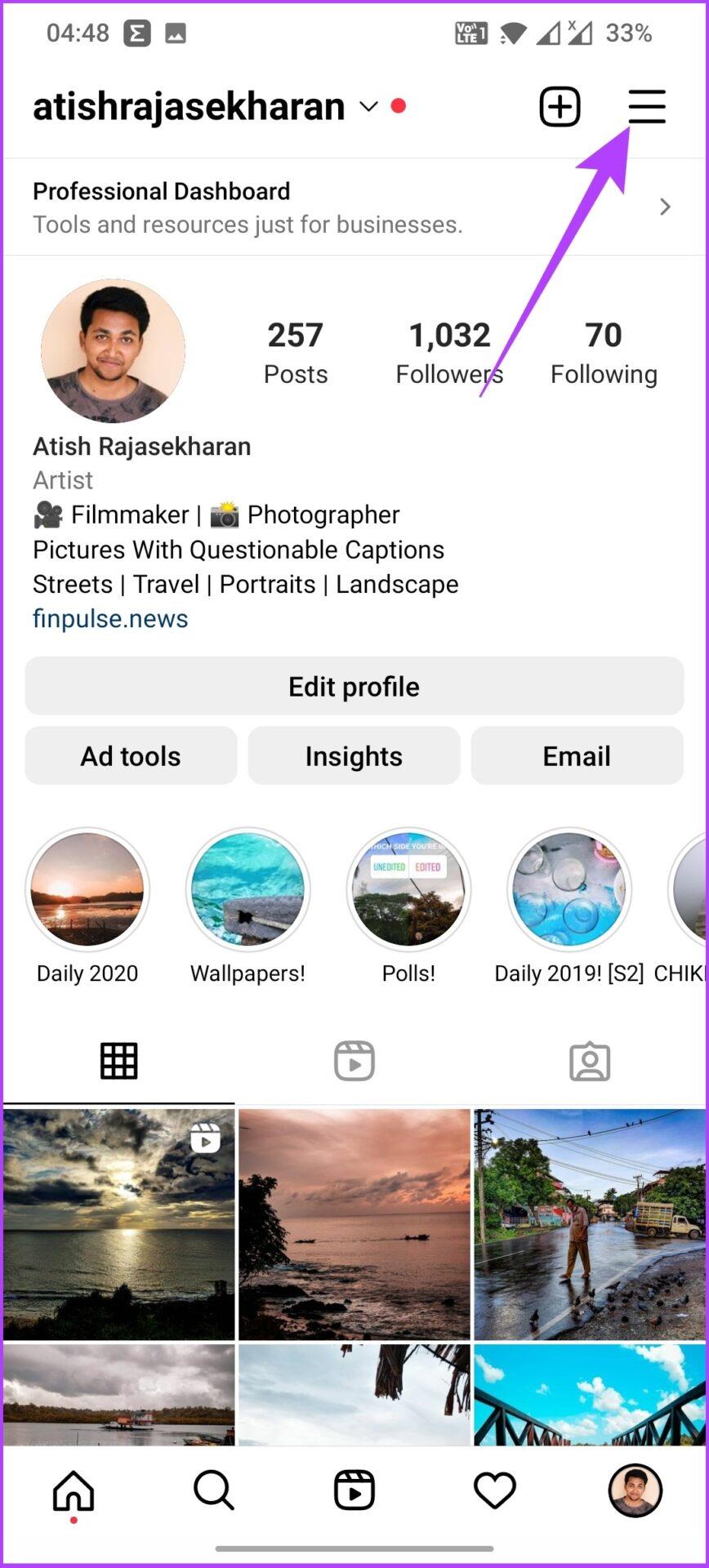 วิธีรีเซ็ตหน้าสำรวจ Instagram บน Android และ iPhone