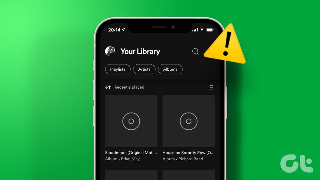 Las 6 mejores soluciones para que la carátula del álbum de Spotify no se muestre en el iPhone