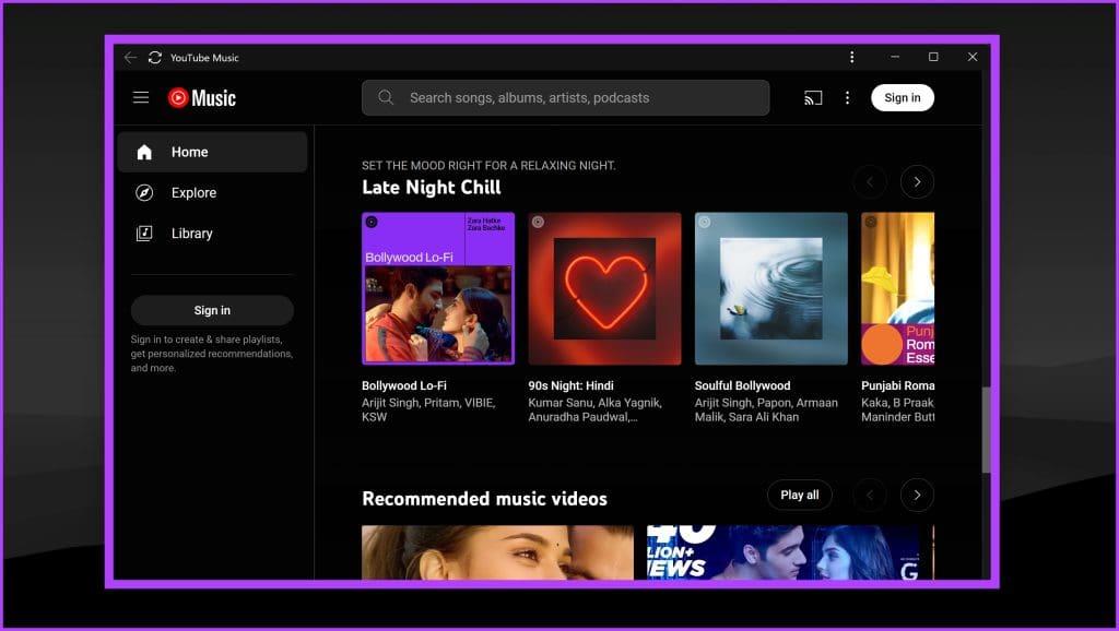 Hoe de YouTube Music-app op het bureaublad te installeren (Windows en Mac)