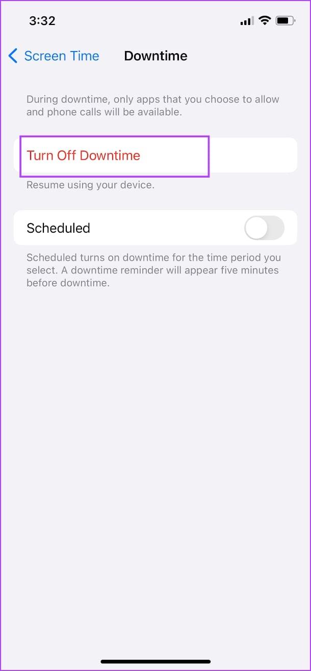 Cómo desactivar el tiempo de inactividad en Apple Watch