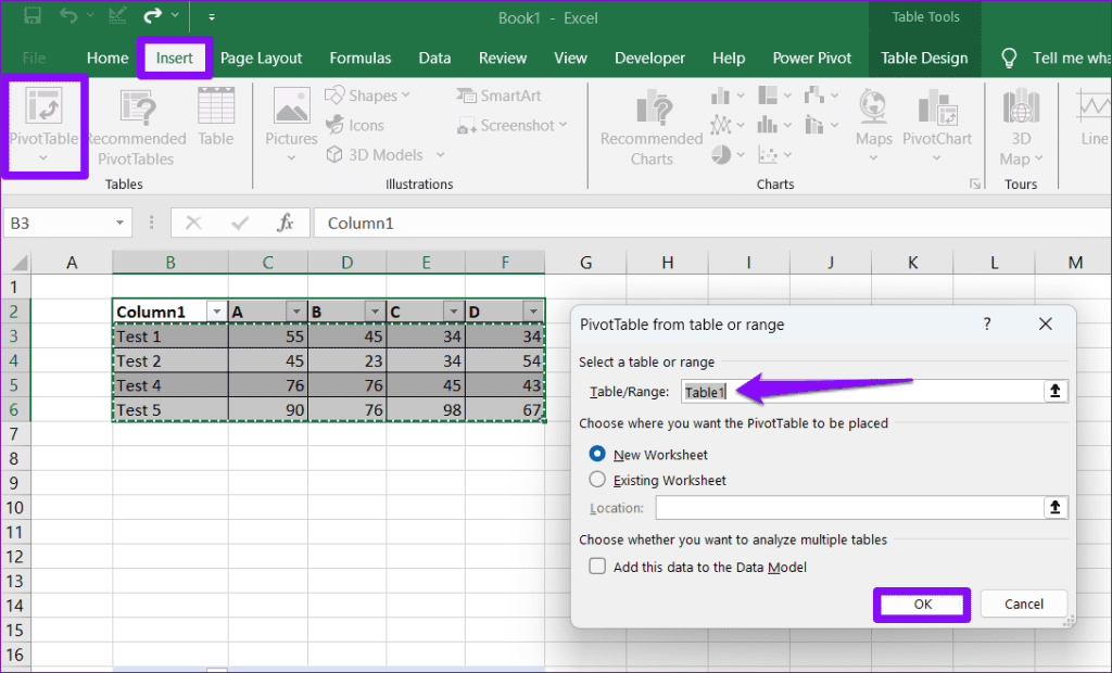 Windows 版 Microsoft Excel の「参照が無効です」エラーのトップ 6 の修正