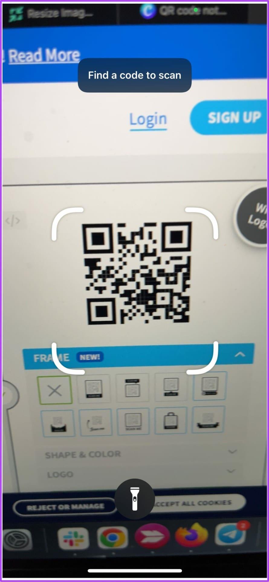 كيفية إصلاح QR Code Scanner الذي لا يعمل على iPhone