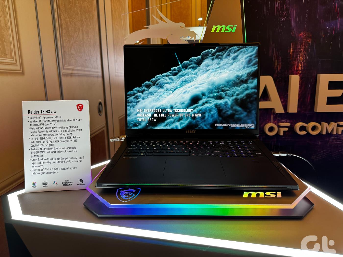 CES 2024: MSI przedstawia nowe 18-calowe laptopy, notebooki z procesorami Intel Core Ultra i komputerami przenośnymi Claw Gaming