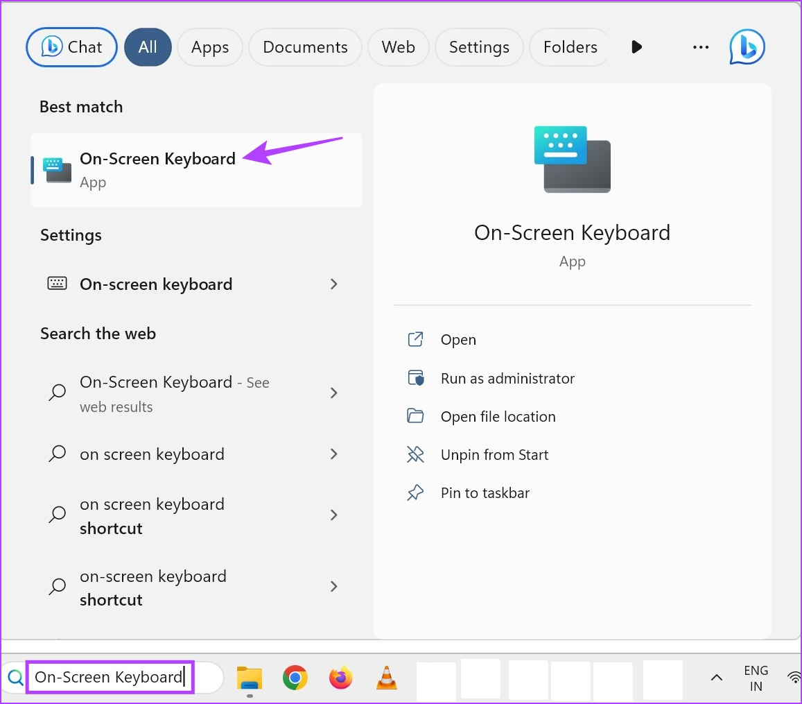 6 formas de abrir el teclado en pantalla en Windows 11