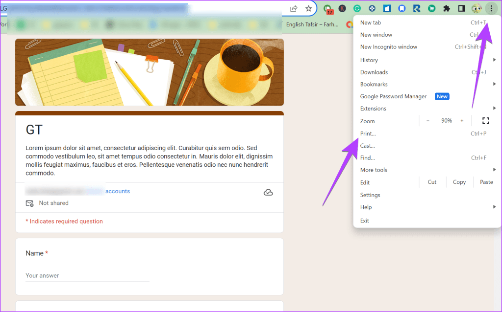 So konvertieren Sie Google Forms in PDF, Google Docs oder Word