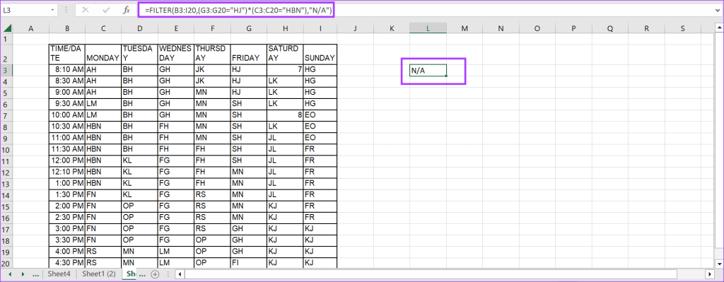 Hoe u de gegevensfilter- en sorteerfunctie in Microsoft Excel gebruikt