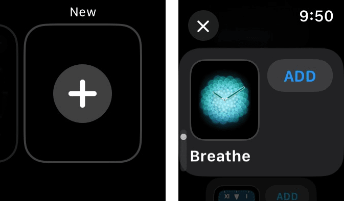 Comment changer le visage de l'Apple Watch depuis un iPhone ou une montre