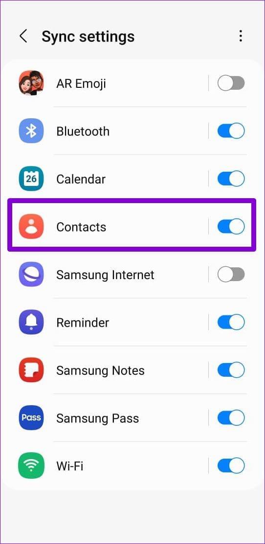 4 طرق لإصلاح عدم مزامنة تطبيق جهات الاتصال على هواتف Samsung Galaxy