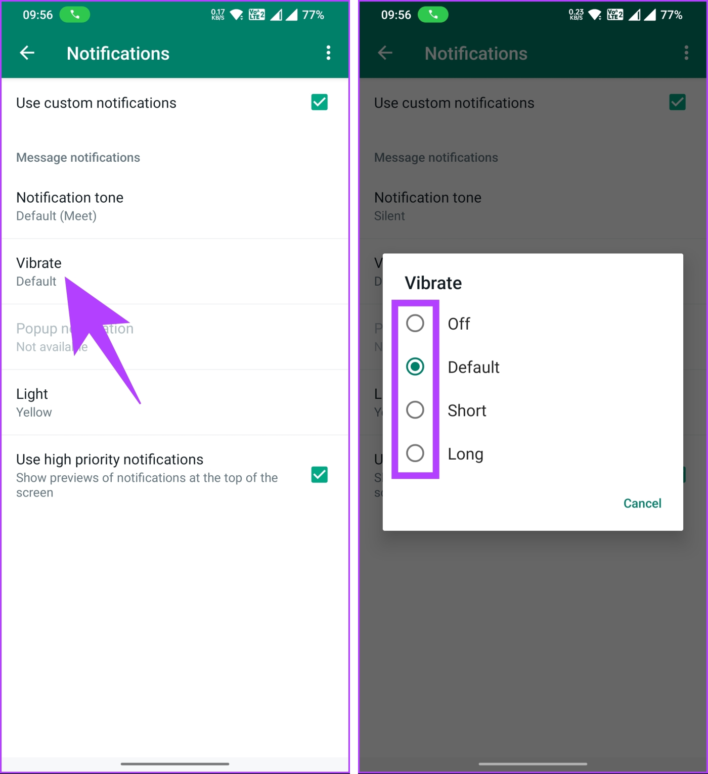 Comment désactiver définitivement les notifications du groupe WhatsApp