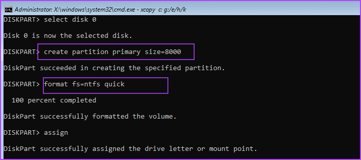 Le 6 principali correzioni per l'errore di installazione di Windows "Impossibile creare una nuova partizione".