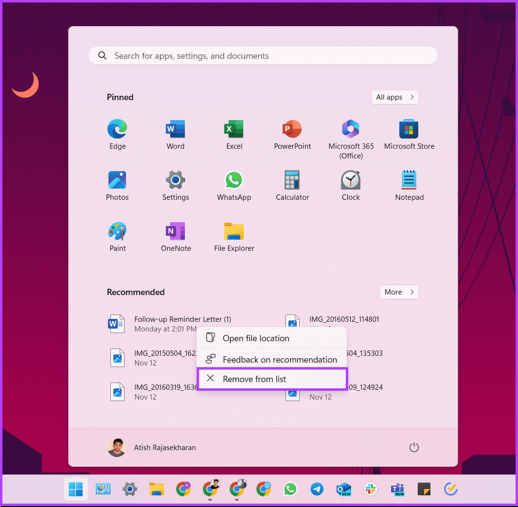 5 modi per rimuovere Consigliato in Windows 11