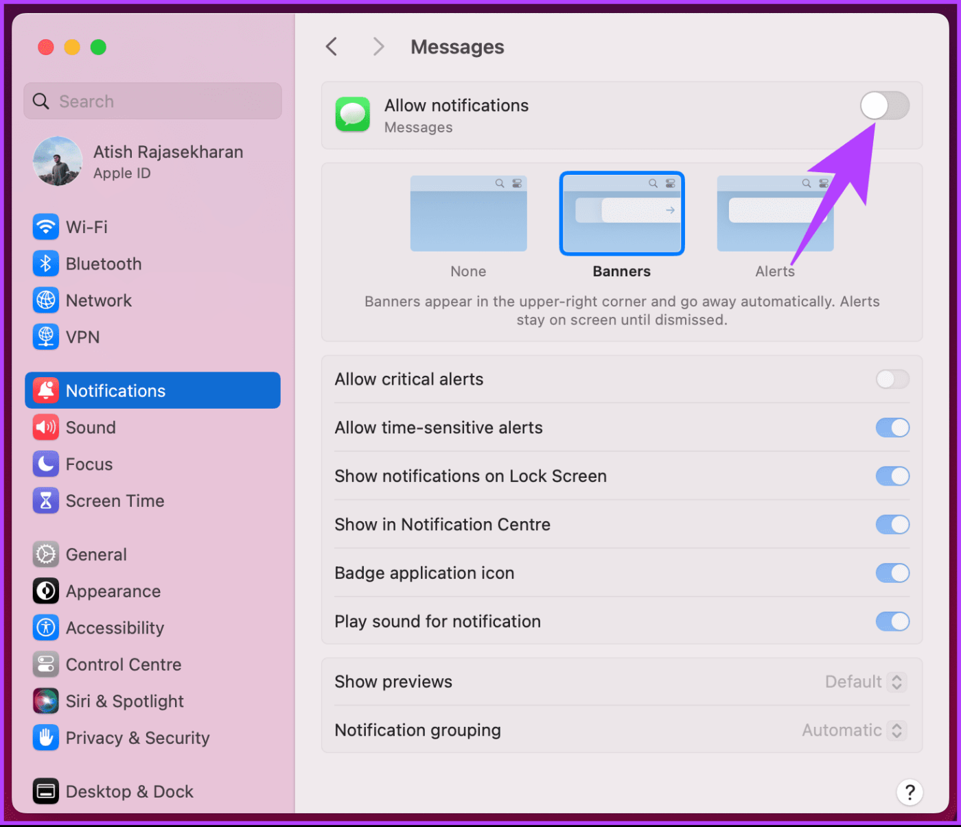 Mac または iPhone で iMessage をオフにする方法