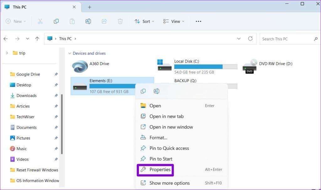 Top 6 manieren om een ​​USB-drive te repareren die geen bestanden en mappen toont in Windows 11