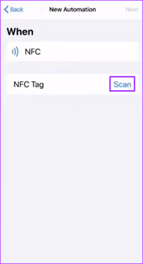 Hoe u de NFC-taglezer op een iPhone gebruikt