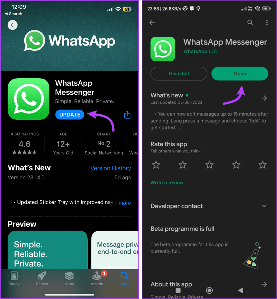 Come risolvere le immagini di WhatsApp che non vengono visualizzate nella Galleria su iPhone o Android