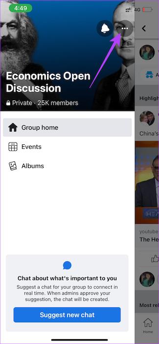 モバイルまたはデスクトップで Facebook グループから退会する方法