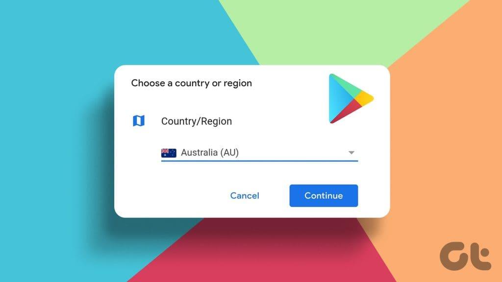 Google Play ストアで国または地域を変更する方法