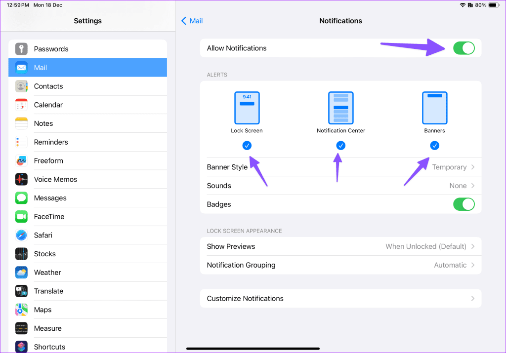 10 วิธีแก้ไข iPad ไม่ได้รับอีเมล