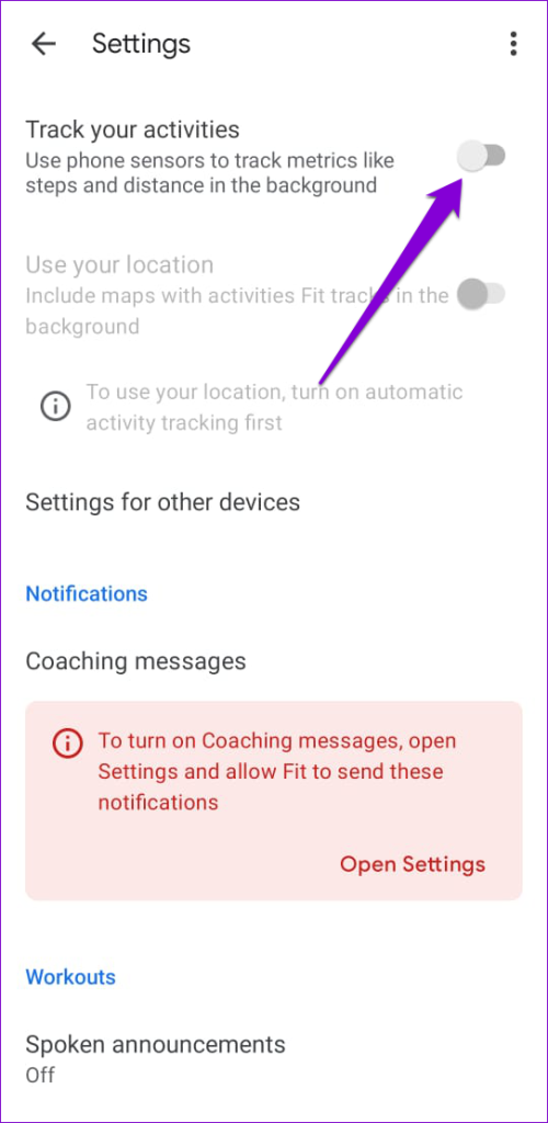 Android에서 Google Fit 앱이 단계를 추적하지 않는 문제를 해결하는 7가지 방법