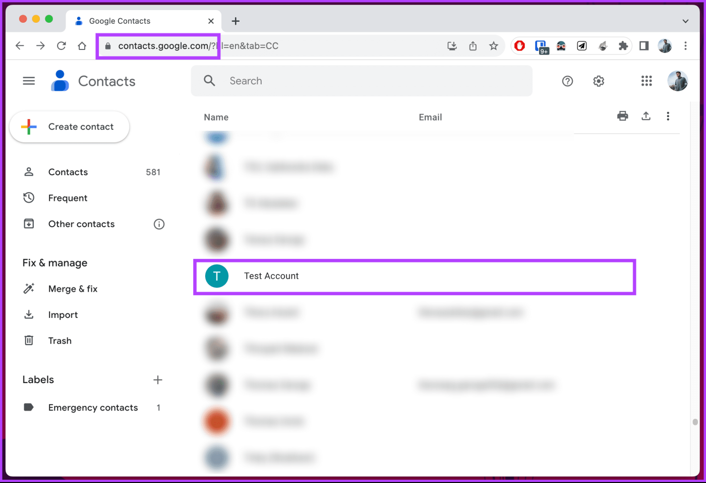 Comment ajouter, modifier ou supprimer des contacts dans Gmail