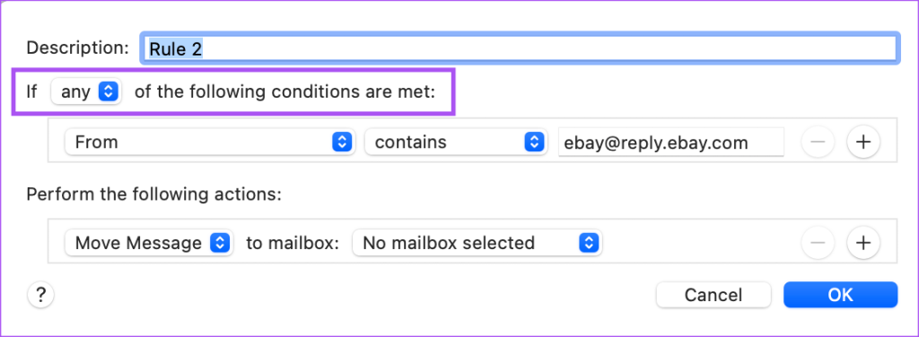 Comment configurer un message d'absence du bureau dans l'application Mail sur Mac