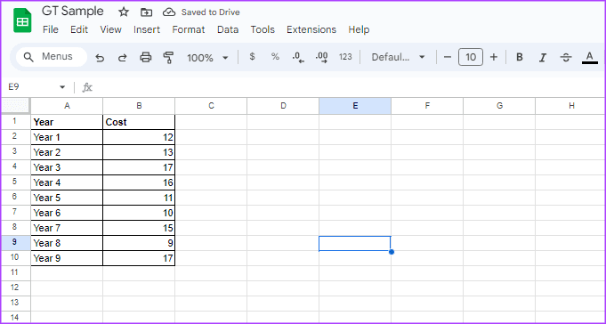 So fügen Sie eine Trendlinie zu einem Diagramm in Google Sheets hinzu und passen sie an