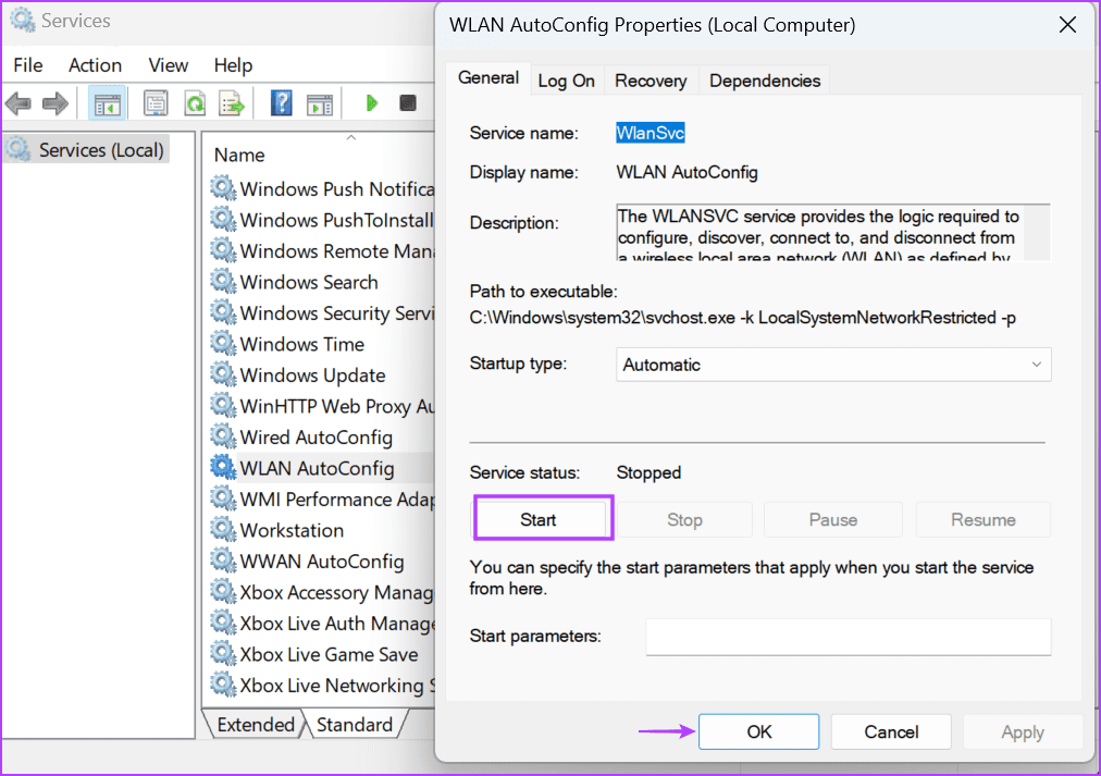 修正「Windows 無法啟動 WLAN 自動設定服務」錯誤的 8 種主要方法