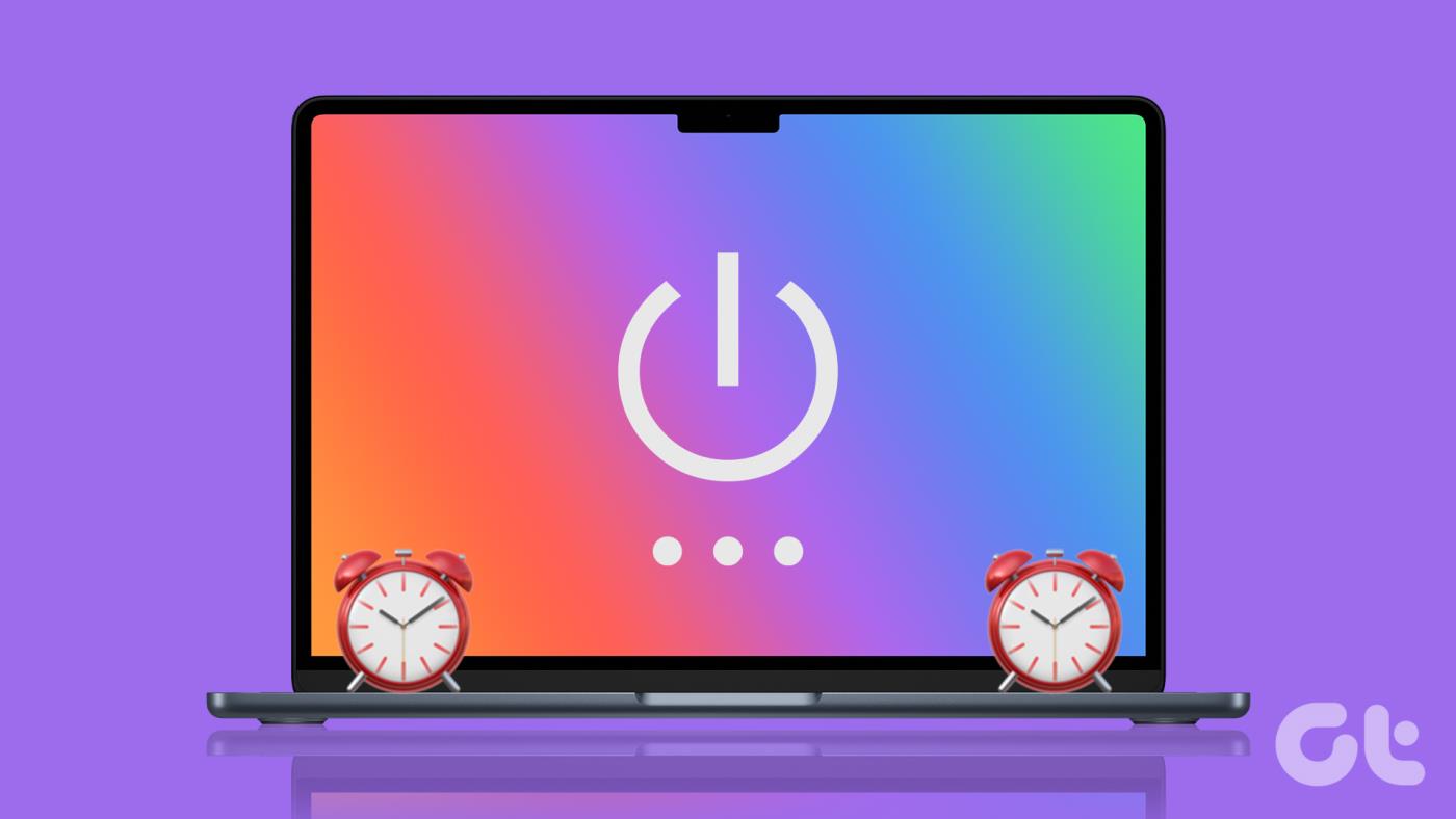 3 maneiras de programar o cronômetro de desligamento no Mac
