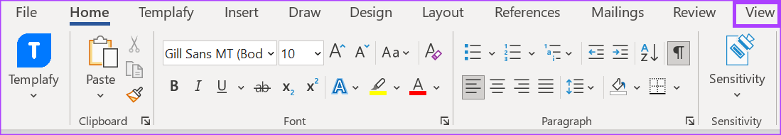 如何在 Microsoft Word 中使用標尺