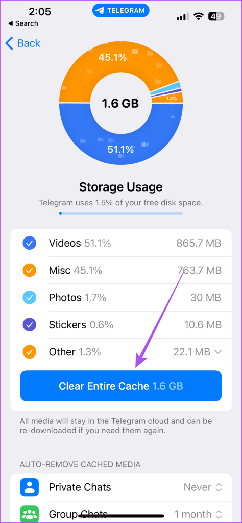 5 meilleurs correctifs pour l'image dans l'image qui ne fonctionne pas dans Telegram sur iPhone et Android