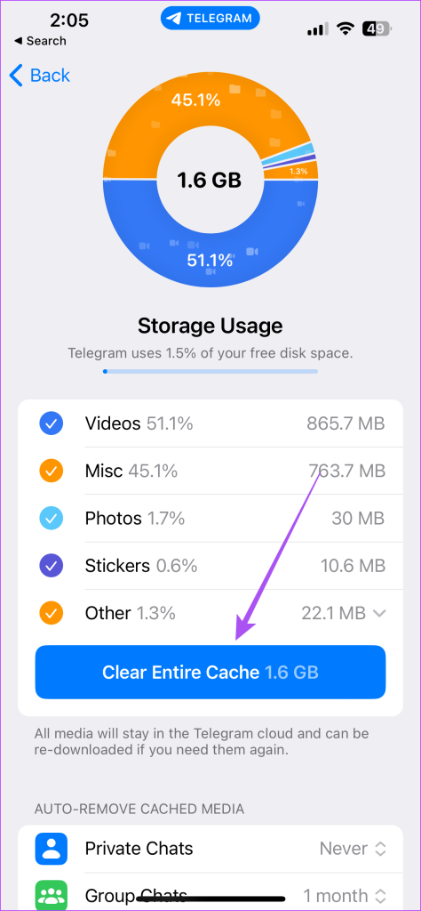 iPhone 및 Android의 Telegram에서 Picture-in-Picture가 작동하지 않는 문제를 해결하는 5가지 최선의 방법