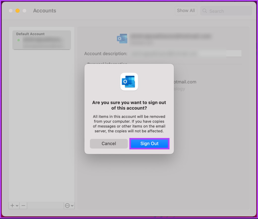 Como remover uma conta de e-mail do Outlook