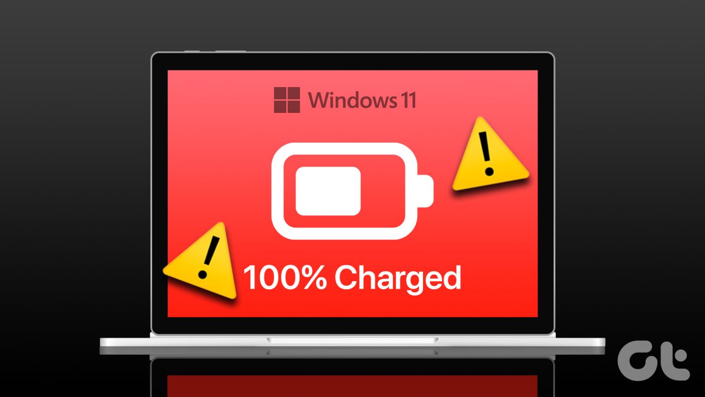 Les 6 meilleures façons de réparer un ordinateur portable Windows 11 affichant un pourcentage de batterie incorrect