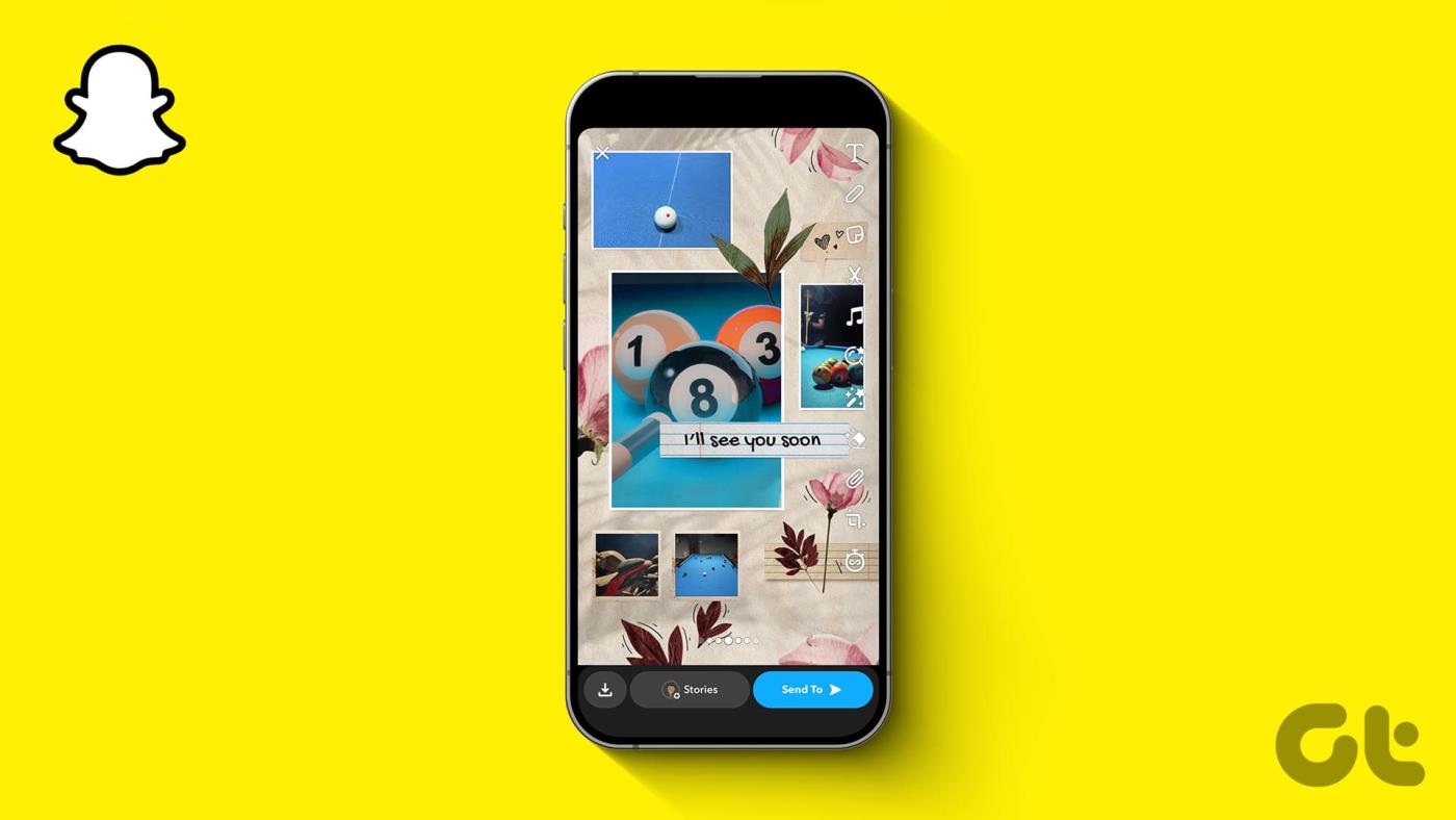 Hoe je een collage maakt op Snapchat op iPhone en Android