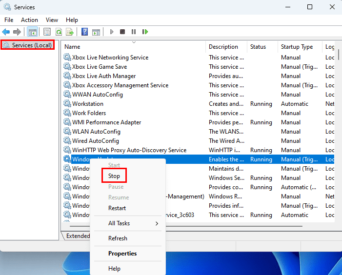 如何停止正在进行的Windows 11更新