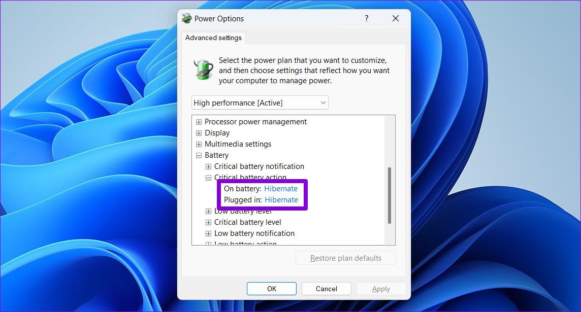 6 maneiras principais de consertar laptop com Windows 11 mostrando porcentagem errada de bateria